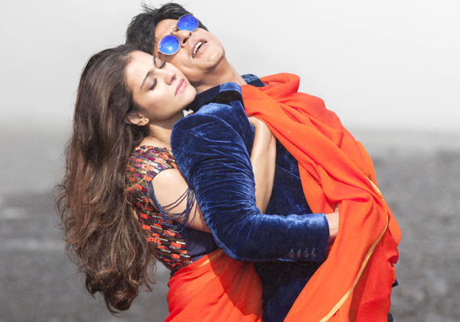 SRKajol Romance Gerua